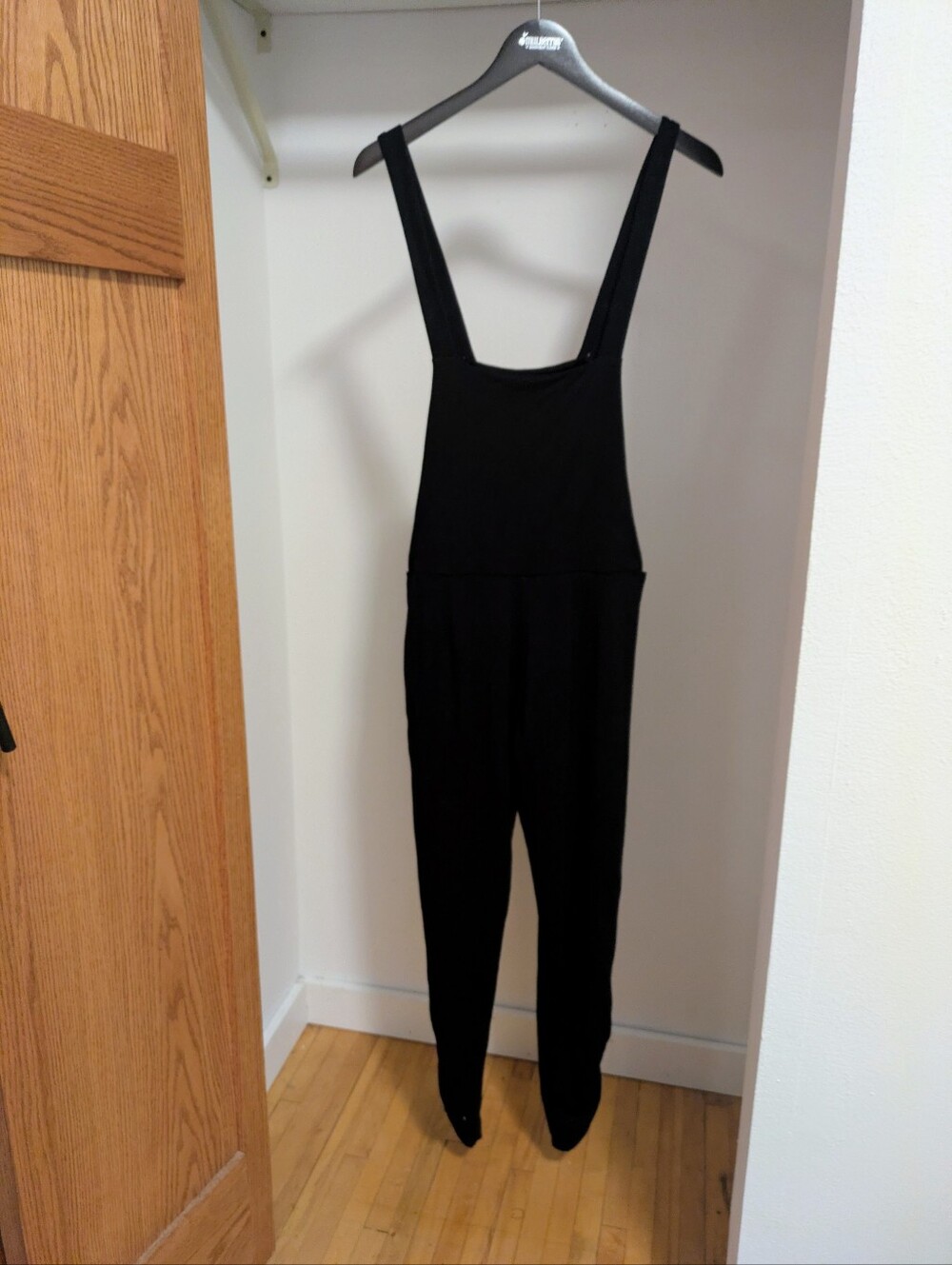 Michael Lauren Paco Overall Pants Harem Jogger Jumpsuit Black Size Small